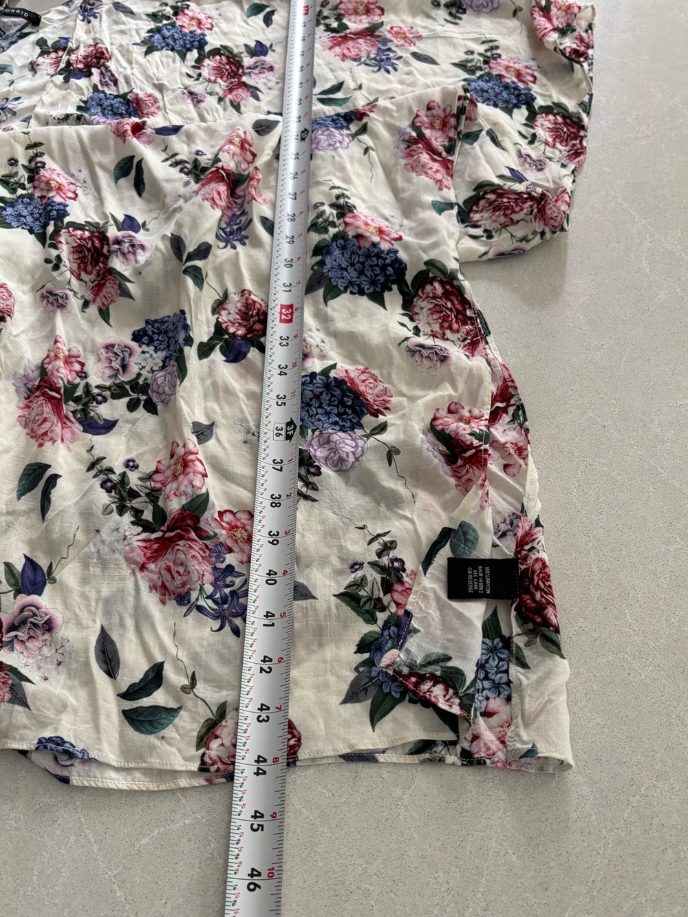 Torrid Floral Chiffon Open Front Kimono Cardigan Duster XL OS Flowy Boho Resort - Picture 11 of 12